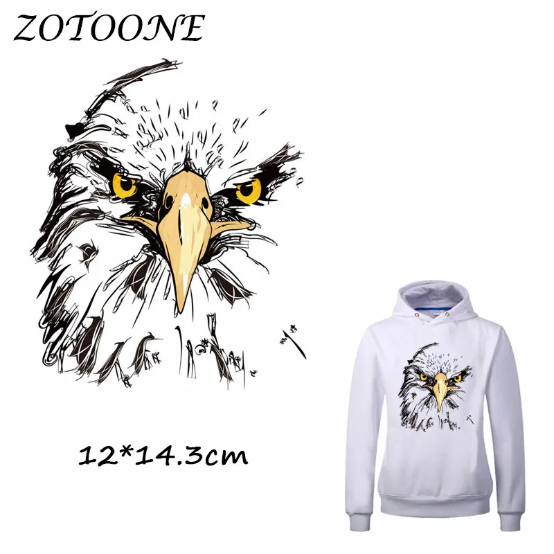 ZOTOONE Iron on Stickers Patches for Clothes Eagle Patch DIY Accessory A-level Washable Heat Transfer Iron Stickers Appliques C
ZOTOONE Iron on Stickers Patches for Clothes Eagle Patch DIY Accessory A-level Washable Heat Transfer Iron Stickers Appliques C