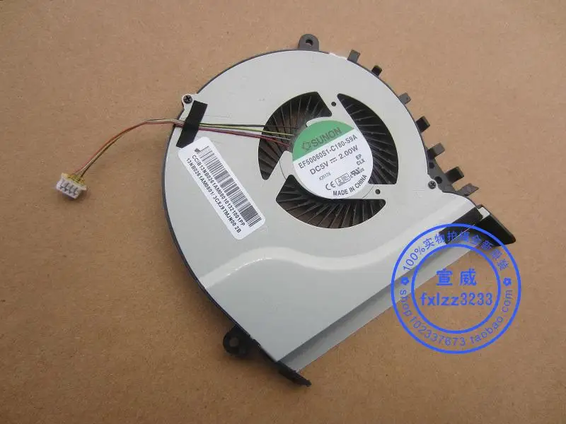 SUNON EF50060S1-C180-S9A 13NB0261AM0802 3CXJ9TMJN20 DC 5V 2,00 W охлаждающий вентилятор
SUNON EF50060S1-C180-S9A 13NB0261AM0802 3CXJ9TMJN20 DC 5V 2,00 W охлаждающий вентилятор