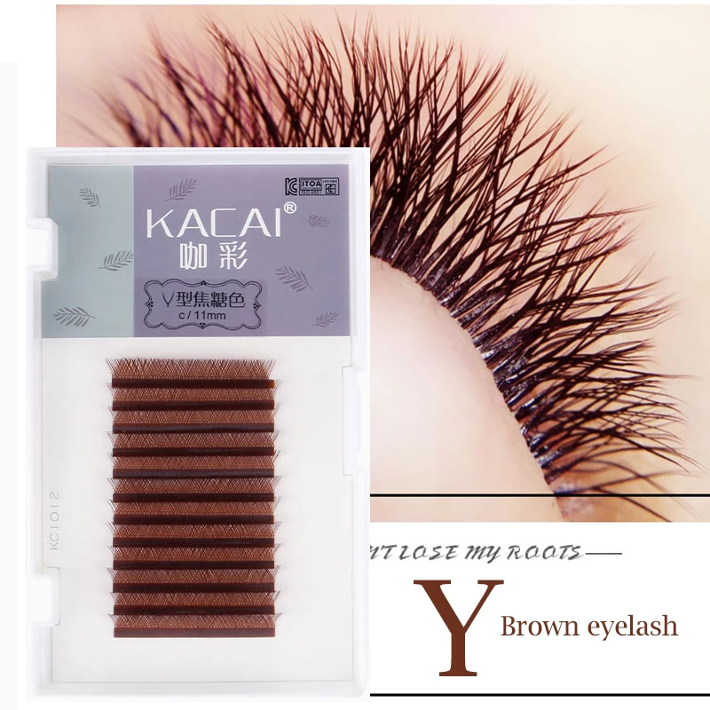 Y shape caramel color mink eyelashes split tips ellipse eyelash extention Automatic flowering dense camellia lash root magnetic
Y shape caramel color mink eyelashes split tips ellipse eyelash extention Automatic flowering dense camellia lash root magnetic
