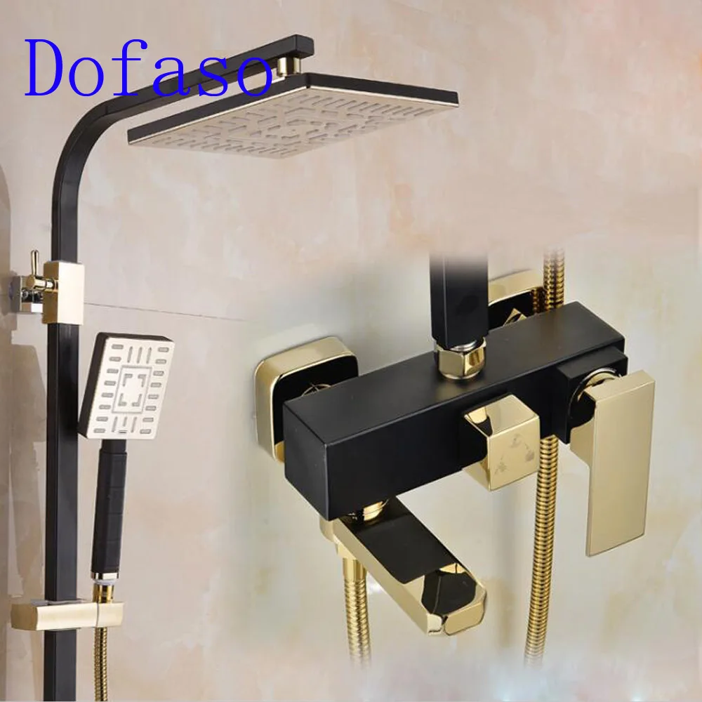 Dofaso gorgeous white shower set body and gold shower tap luxury white chrome shower set luxury wall mounted waterfall shower
Dofaso gorgeous white shower set body and gold shower tap luxury white chrome shower set luxury wall mounted waterfall shower
