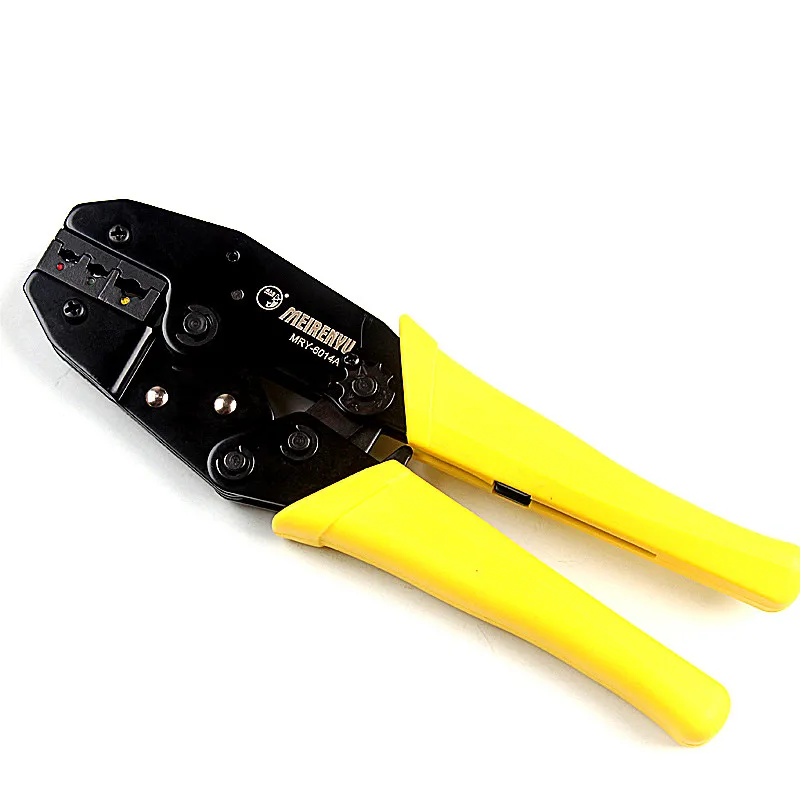 Multi-Function Terminal Manual Crimp Pliers Cable Cutting Network Tool Straight Shank Crimp Pliers AWG 22-10 Yellow&Black
Multi-Function Terminal Manual Crimp Pliers Cable Cutting Network Tool Straight Shank Crimp Pliers AWG 22-10 Yellow&Black