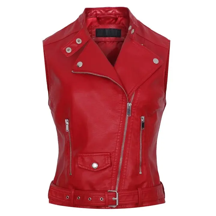 2018 New red vest women colete feminine waistcoat suede bayan yelek Ladies sleeveless blazer jacket chaleco mujer Female weste
2018 New red vest women colete feminine waistcoat suede bayan yelek Ladies sleeveless blazer jacket chaleco mujer Female weste