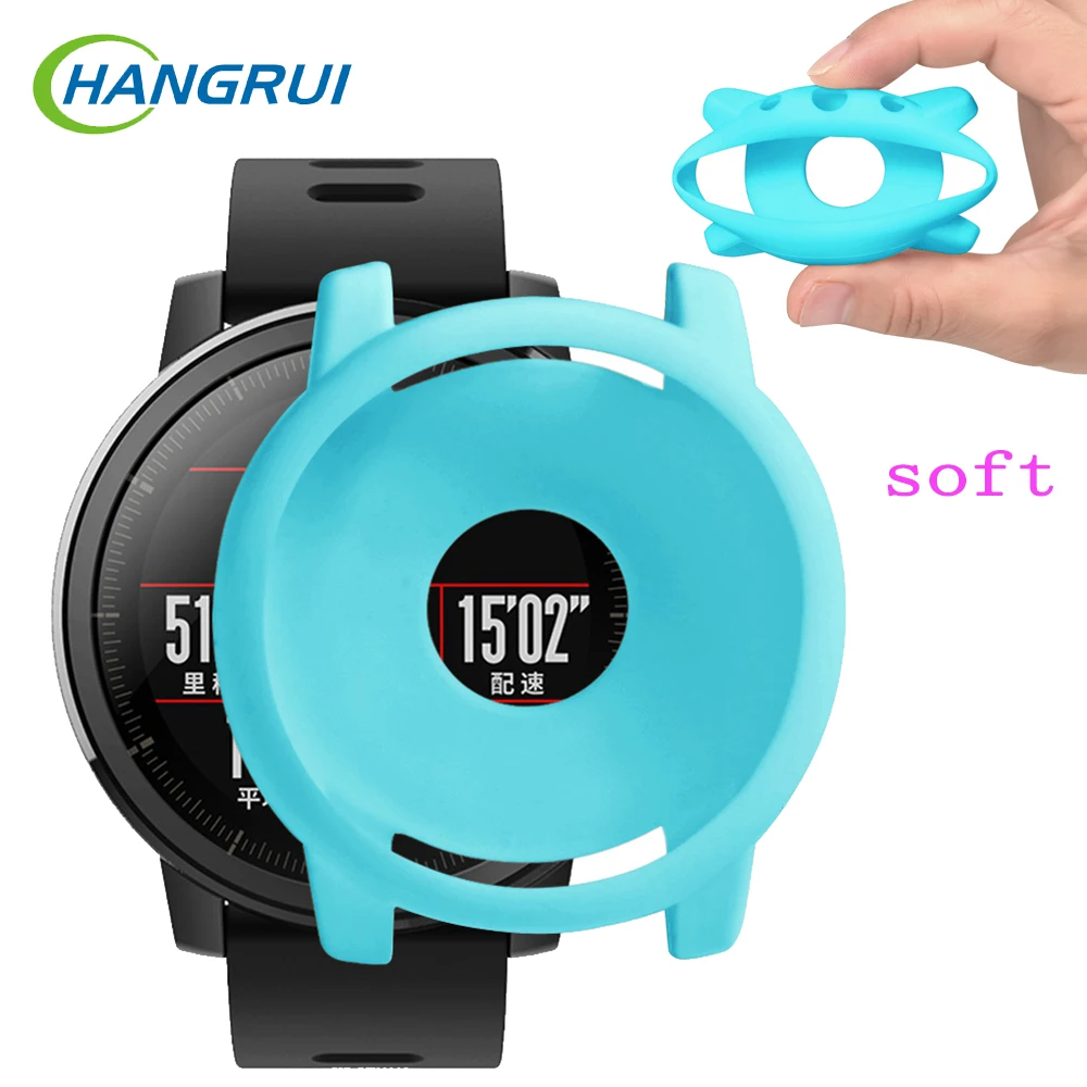 Silicone Case For Xiaomi Huami Amazfit Pace Stratos 2/2S Smart Wacth Protective Cases Soft Shell Accessories For Amazfit Pace 2
Silicone Case For Xiaomi Huami Amazfit Pace Stratos 2/2S Smart Wacth Protective Cases Soft Shell Accessories For Amazfit Pace 2
