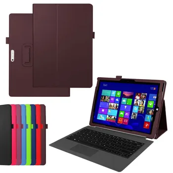 Ultra Slim Litchi Grain 2-Folder Folio Stand Leather Skin Cover Case Protective Skin For Microsoft Surface Pro 4 12.3'' Tablet
Ultra Slim Litchi Grain 2-Folder Folio Stand Leather Skin Cover Case Protective Skin For Microsoft Surface Pro 4 12.3'' Tablet