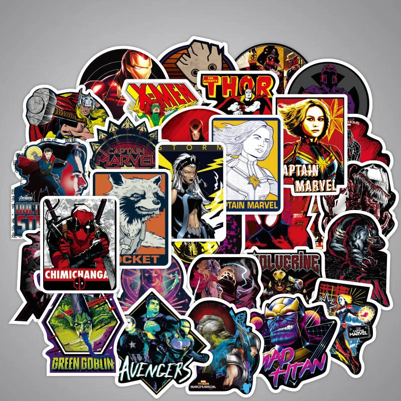 100Pcs Marvel Super Hero Stickers Anime Stickers Waterproof Adhesive Stickers For DIY Decor Car Styling Phone Laptop Suitcase
100Pcs Marvel Super Hero Stickers Anime Stickers Waterproof Adhesive Stickers For DIY Decor Car Styling Phone Laptop Suitcase