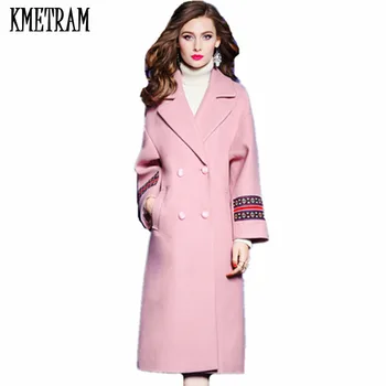 KMETRAM 2020 Fashion Vintage Women Woolen Coats Elegant Long Loose Sweet Women Winter Jacket Plus Size 3XL Casaco Feminino HH898
KMETRAM 2020 Fashion Vintage Women Woolen Coats Elegant Long Loose Sweet Women Winter Jacket Plus Size 3XL Casaco Feminino HH898