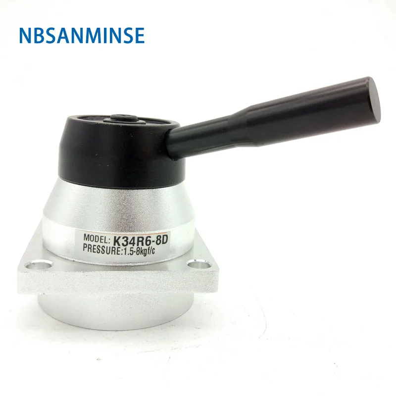 NBSANMINSE K34R6 Hand Switching Valve Drawing Valve Mechanical Pneumatic Manual Valve G 1/4 Thread
NBSANMINSE K34R6 Hand Switching Valve Drawing Valve Mechanical Pneumatic Manual Valve G 1/4 Thread