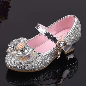 Beauty Princess Kids Leather Shoes For Girls Flower Casual Glitter Children High Heel Girls Shoes Butterfly Knot Red Pink Silver
Beauty Princess Kids Leather Shoes For Girls Flower Casual Glitter Children High Heel Girls Shoes Butterfly Knot Red Pink Silver