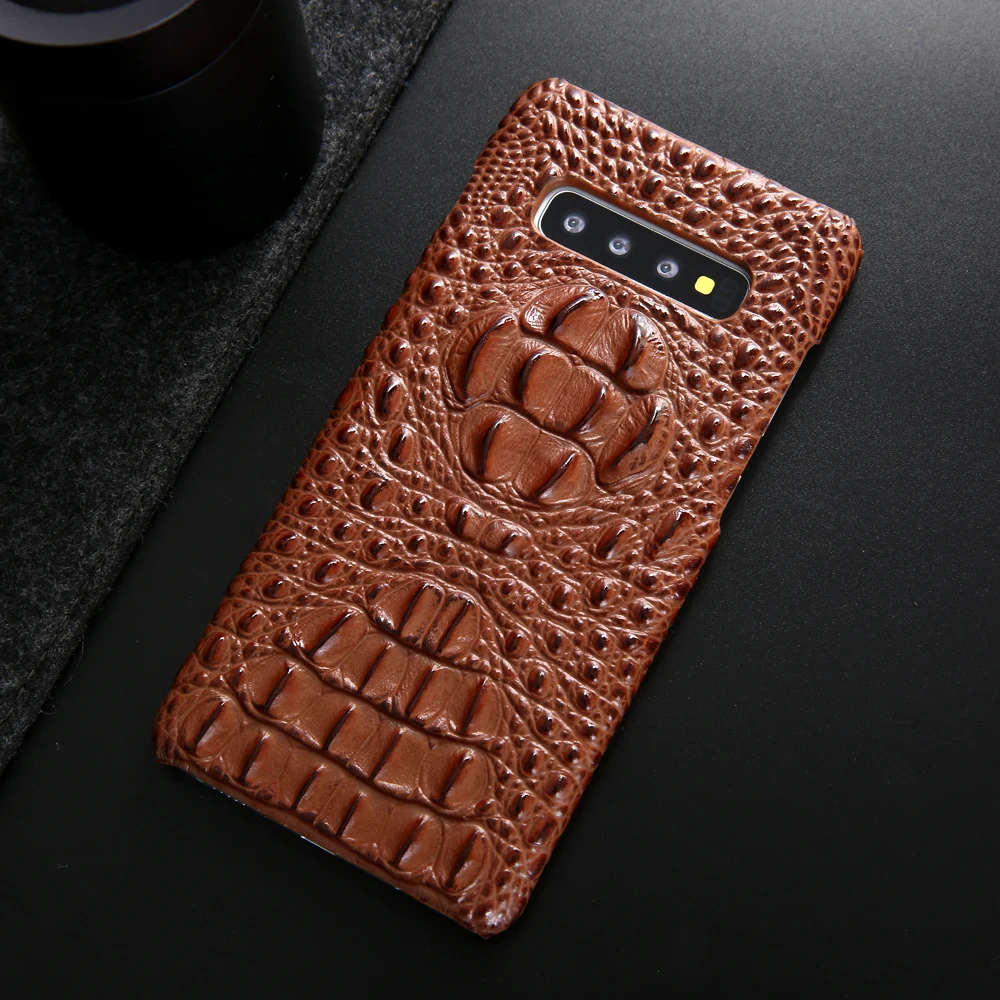Luxury Crocodile Genuine Leather Case for Samsung Galaxy S10 Plus S9 S8 Plus Ultra Slim Lightweight Shockproof Hard Back Cover
Luxury Crocodile Genuine Leather Case for Samsung Galaxy S10 Plus S9 S8 Plus Ultra Slim Lightweight Shockproof Hard Back Cover