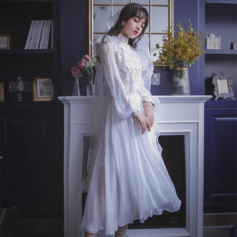 SexeMara fashion The New Lace embroidery splice Hollow Long sleeve dress free shipping
SexeMara fashion The New Lace embroidery splice Hollow Long sleeve dress free shipping