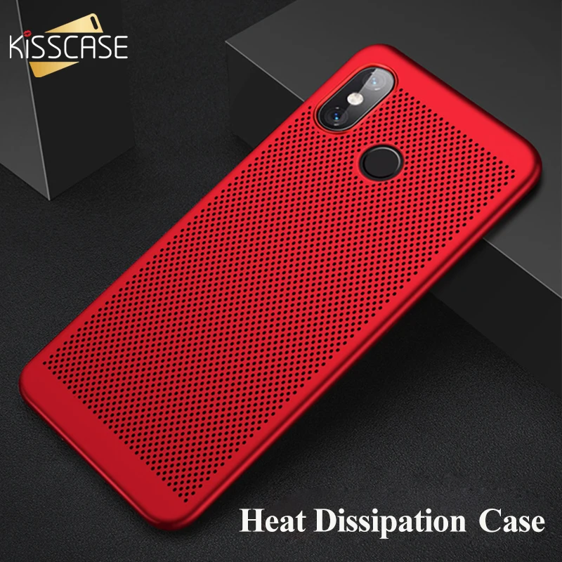 KISSCASE Heat Dissipation Case For Xiaomi Redmi Note 6 4 4x 4X 4A 3S Funda Slim Hard Hollow PC for 5C Plus Coque |