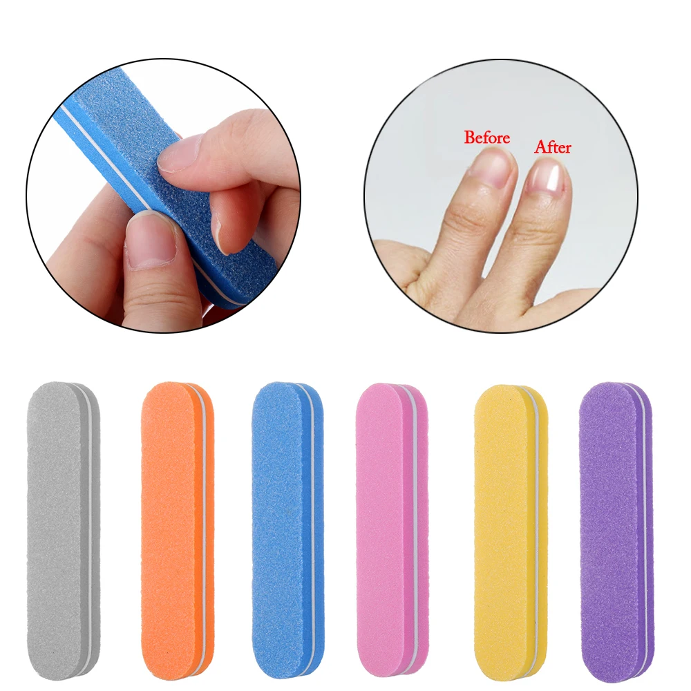 6 Color Mini Nail File Polish Sanding Washable Nail Care Buffing Double Sided Papersand Nail Art Pedicure And Manicure Tools
6 Color Mini Nail File Polish Sanding Washable Nail Care Buffing Double Sided Papersand Nail Art Pedicure And Manicure Tools