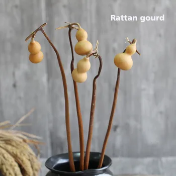 2 Pcs Natural Small Gourd Handmade Combination Of Dried Flowers Length 50-60CM Decorations Rattan Flower Arrangement Props 
2 Pcs Natural Small Gourd Handmade Combination Of Dried Flowers Length 50-60CM Decorations Rattan Flower Arrangement Props