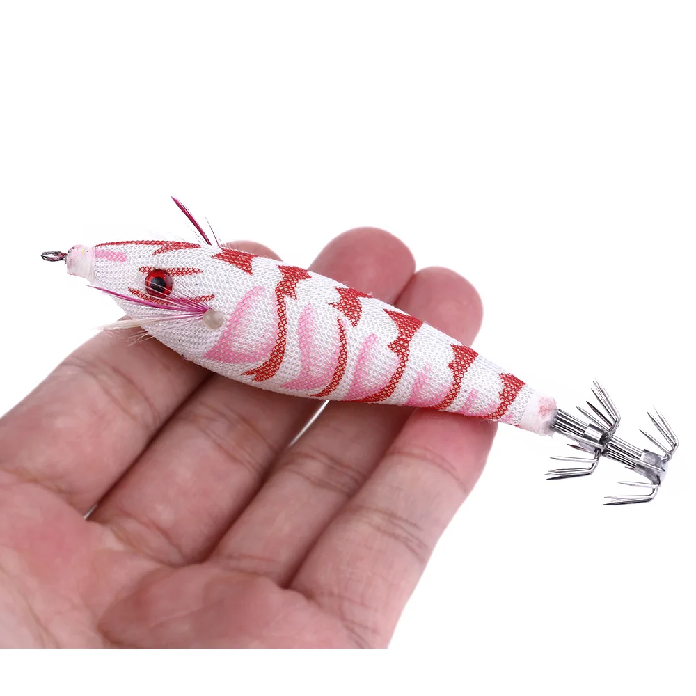 HENGJIA 1pcs 10cm 9.6g wood shrimp squid jig fishing lures with luminous tails prawn hard wobbler baits carp fishing
HENGJIA 1pcs 10cm 9.6g wood shrimp squid jig fishing lures with luminous tails prawn hard wobbler baits carp fishing