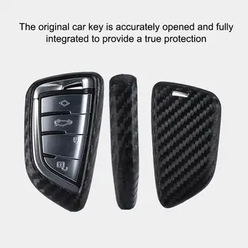 Fashion Carbon Fiber Keycase For BMW Cut Edge Style 525li New 5 Series X3X1X3X4X5X6 Silicone Key Protective Cover
Fashion Carbon Fiber Keycase For BMW Cut Edge Style 525li New 5 Series X3X1X3X4X5X6 Silicone Key Protective Cover