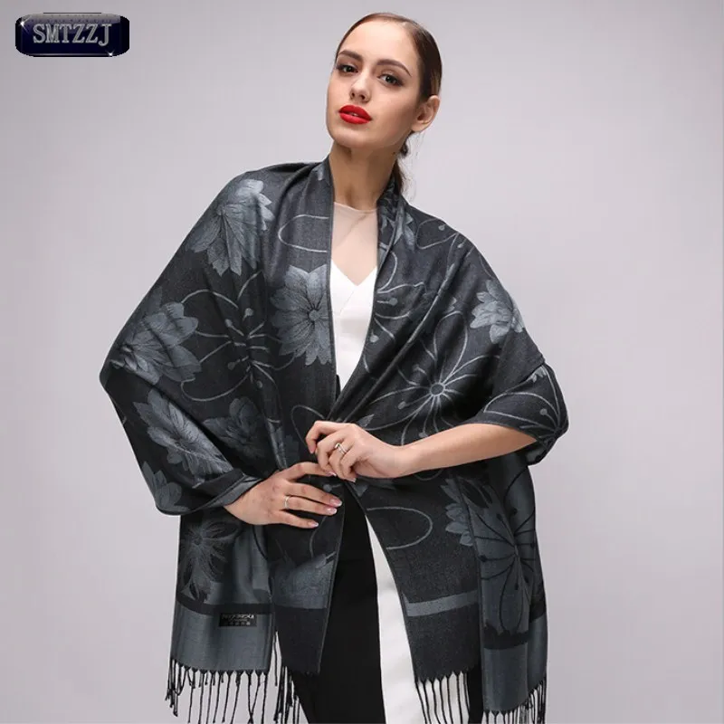 SMTZZJ Silk Winter Autumn Women Scarf Female Luxury Brand Scarves Fashion Lady Floral Shawl Tippet Pashmina Cashmere Foulard
SMTZZJ Silk Winter Autumn Women Scarf Female Luxury Brand Scarves Fashion Lady Floral Shawl Tippet Pashmina Cashmere Foulard