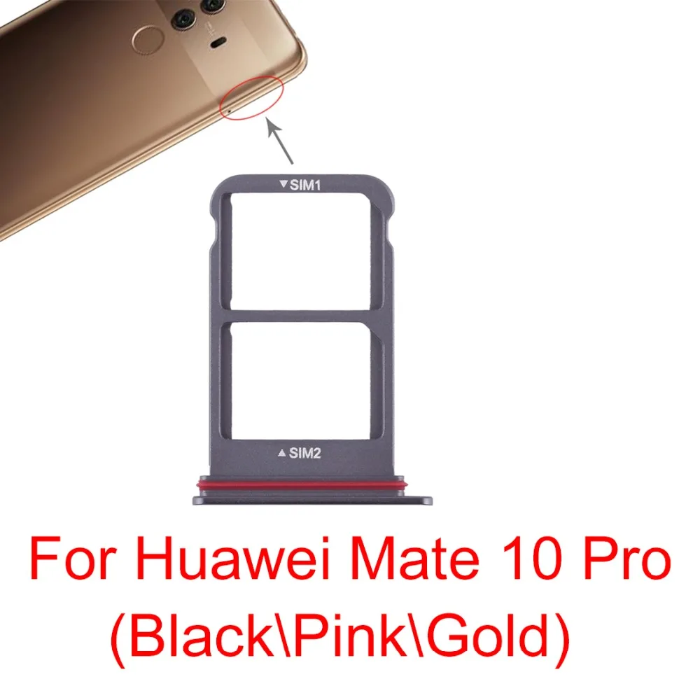 Новый лоток для sim карт + Huawei Mate 10 Pro \ Honor Play 7X ремонт и замена|Адаптеры SIM карт| |