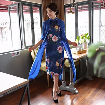 Shanghai Story chinese traditional dress Short Cheongsam dress China Qipao with Faux Silk Half Sleeve Dress set
Shanghai Story chinese traditional dress Short Cheongsam dress China Qipao with Faux Silk Half Sleeve Dress set