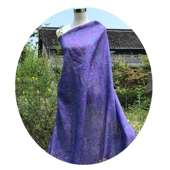 Pure natural ramie tissu Purple dust flower fabric High-end thin summer dress gown dress fabric
Pure natural ramie tissu Purple dust flower fabric High-end thin summer dress gown dress fabric