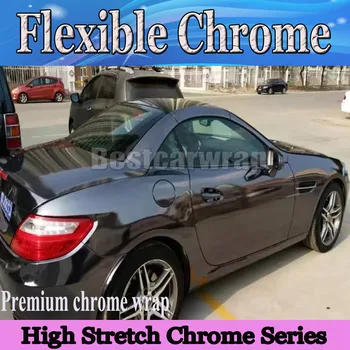 Best Black Chrome Car Wrap Vinyl high stretchable With Air Bubble Free Vehicle Covering Fleixble Chrome foil 1.52*20M/Roll
Best Black Chrome Car Wrap Vinyl high stretchable With Air Bubble Free Vehicle Covering Fleixble Chrome foil 1.52*20M/Roll