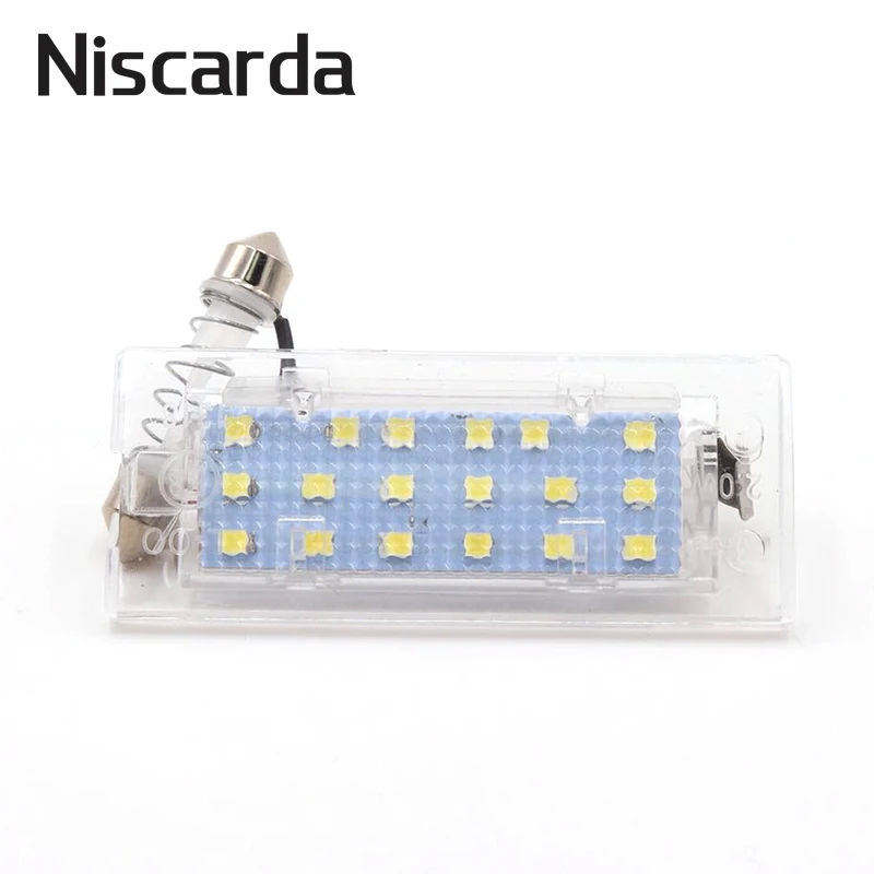 Niscarda 2Pcs 18 LED Car License Number Plate Lights Ultra-White Error Free OBD LED License Plate Lamp for BMW X3 E83 X5 E53
Niscarda 2Pcs 18 LED Car License Number Plate Lights Ultra-White Error Free OBD LED License Plate Lamp for BMW X3 E83 X5 E53