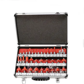 Woodworking 35pcs/set Router Bits Shank Router Bits Set Woodworking Milling Cutter Bits Woodworking Cutter Bit Set 6.35MM
Woodworking 35pcs/set Router Bits Shank Router Bits Set Woodworking Milling Cutter Bits Woodworking Cutter Bit Set 6.35MM