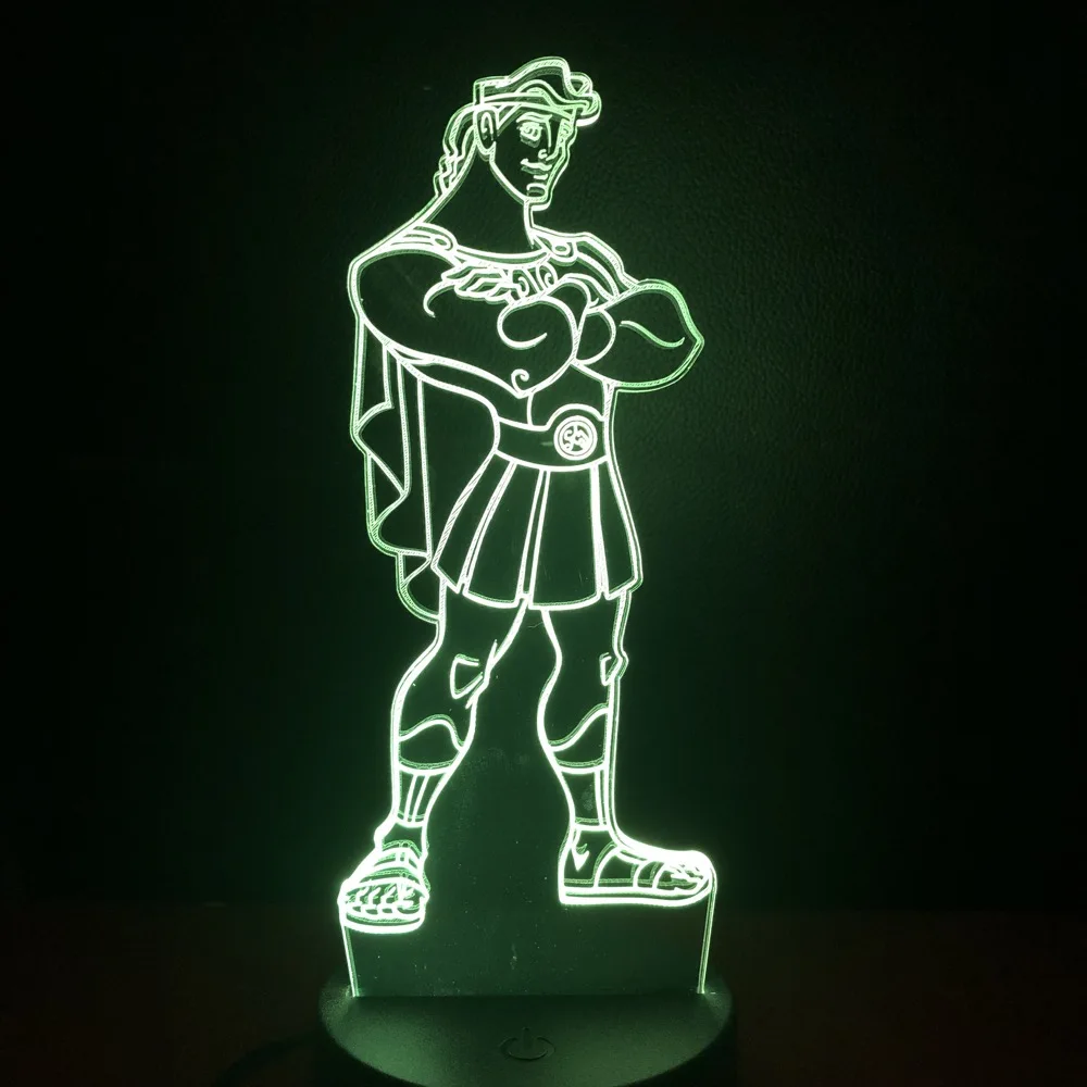 Moive Hercules Figure Decorative Kids LED night lights Children Bedroom Bedside Decoration 3D Night Lamp USB Battery Nightlight
Moive Hercules Figure Decorative Kids LED night lights Children Bedroom Bedside Decoration 3D Night Lamp USB Battery Nightlight