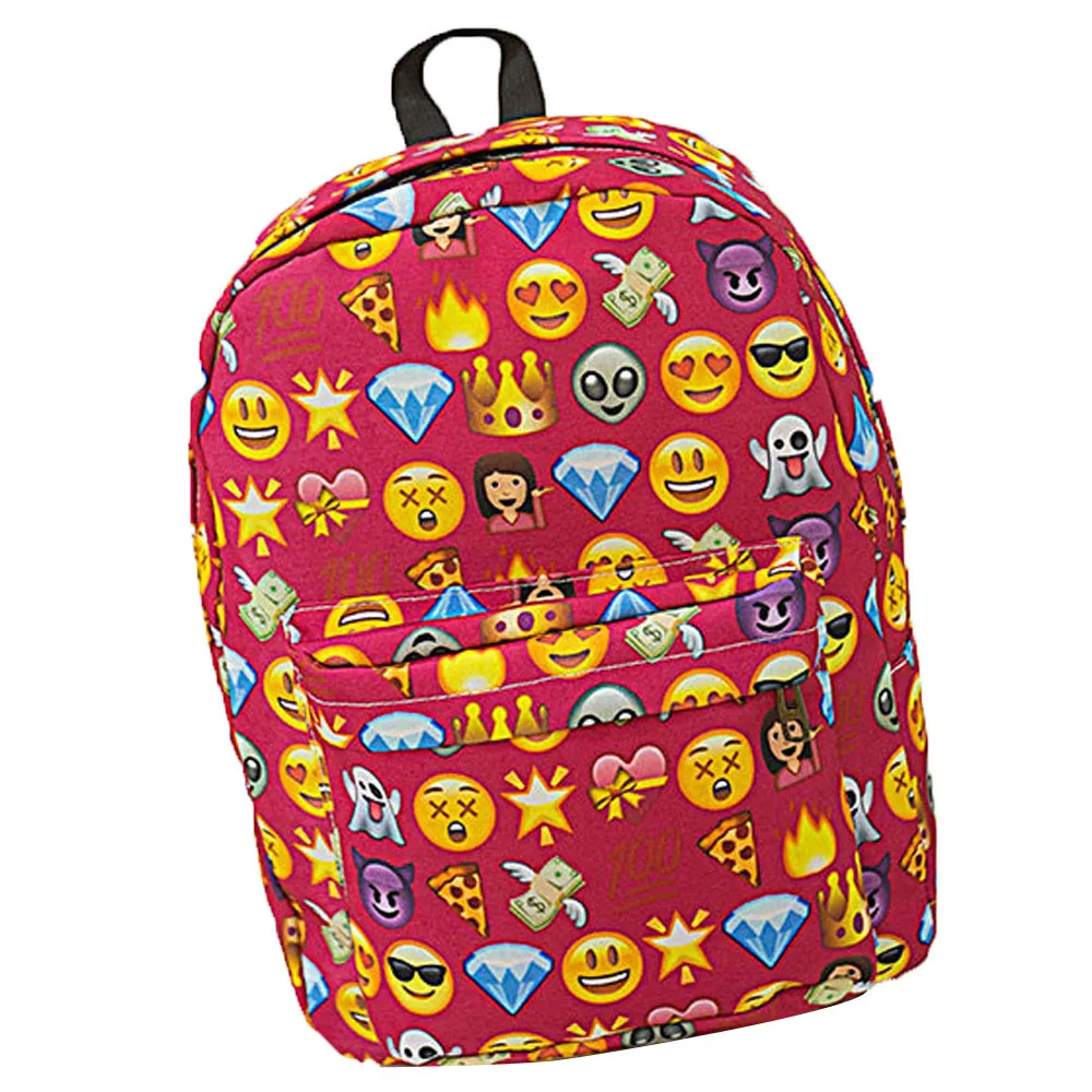 Hot Sale Women Teenage Girl Boy Zipper Emoji Backpack Designer Bags School Bags Fashion Shoulder Bag Zaino da donna#30
Hot Sale Women Teenage Girl Boy Zipper Emoji Backpack Designer Bags School Bags Fashion Shoulder Bag Zaino da donna#30