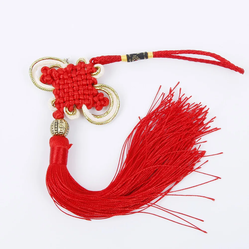 New 1pcs Chinese Lucky Knot Cross Stitch Tassel Chinese New Year Decorations Chinese talisman Good Luck Knot Gift
New 1pcs Chinese Lucky Knot Cross Stitch Tassel Chinese New Year Decorations Chinese talisman Good Luck Knot Gift