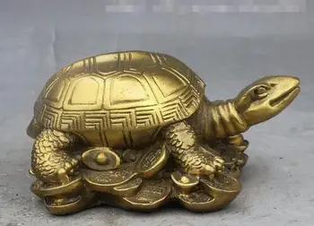 YM 306 Folk Chinese FengShui Brass Carved Wealth Shou Longevity tortoise Turtle Statue
YM 306 Folk Chinese FengShui Brass Carved Wealth Shou Longevity tortoise Turtle Statue