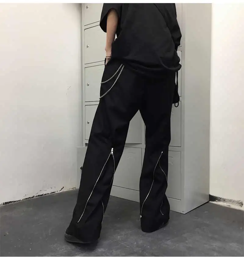 Plus Size Back Zipper Loose Straight Wide Jogger Hip Hop Streetwear Punk Cargo Pant Baggy Sweatpants Harajuku Harem Korean Women
Plus Size Back Zipper Loose Straight Wide Jogger Hip Hop Streetwear Punk Cargo Pant Baggy Sweatpants Harajuku Harem Korean Women