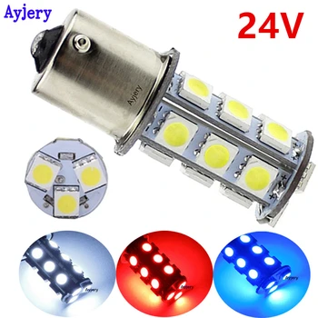 AYJERY 100pcs LED 24V DCS25 Car Turn Signal Light Led P21W Ba15s 1156 18 Leds 18Smd 5050 Tails Parking Lamp Reverse Light
AYJERY 100pcs LED 24V DCS25 Car Turn Signal Light Led P21W Ba15s 1156 18 Leds 18Smd 5050 Tails Parking Lamp Reverse Light