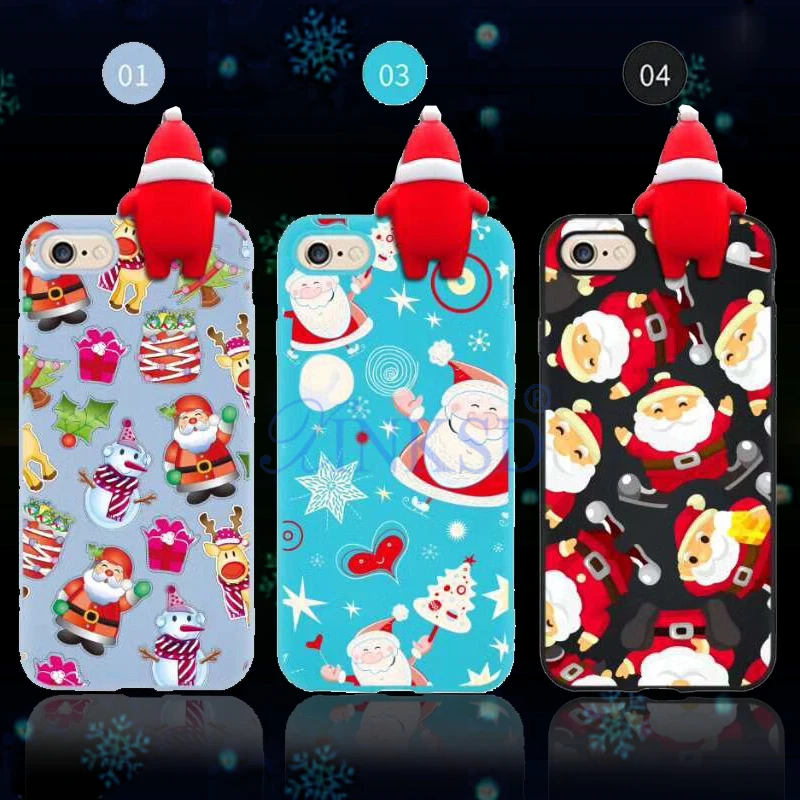 Merry Christmas Soft Santa Claus Gift Design Cases For Iphone 7 7Plus 6 6S 5 5S SE 3d Cartoon Silicon Phone Cover For iphone X 8
Merry Christmas Soft Santa Claus Gift Design Cases For Iphone 7 7Plus 6 6S 5 5S SE 3d Cartoon Silicon Phone Cover For iphone X 8