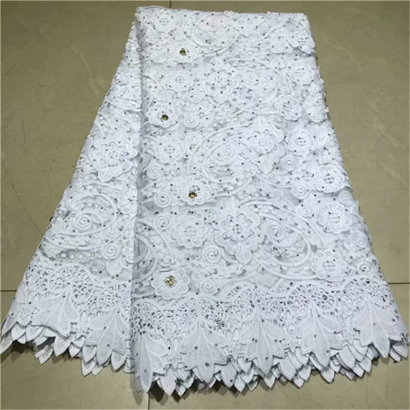 White Nigerian laces Fabric 2019 African Cord Laces Fabrics High Quality Nigerian Guipure Cord Lace Fabric For Wedding Dress
White Nigerian laces Fabric 2019 African Cord Laces Fabrics High Quality Nigerian Guipure Cord Lace Fabric For Wedding Dress