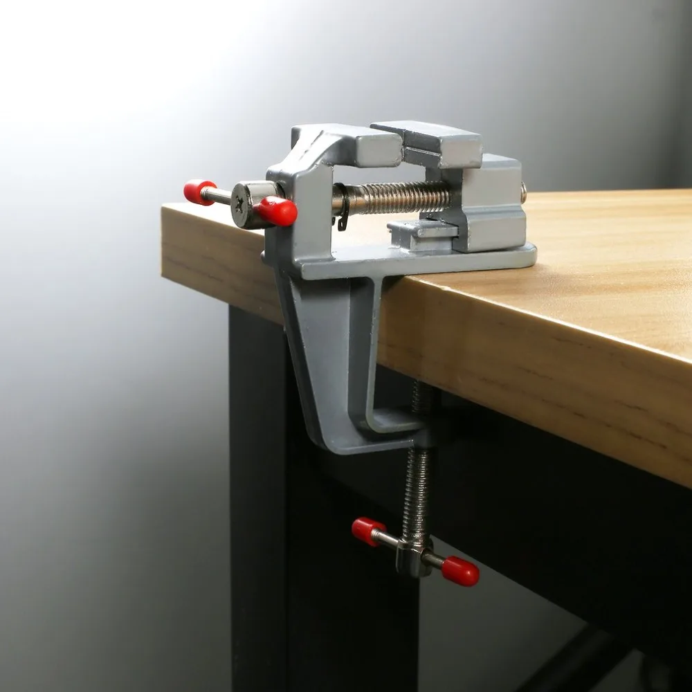 Aluminum Bench Vise Woodworking Table Clamp Crimping Hand Tool Table Vise Mini Locksmith Clip Small Jewelers DIY Parts
Aluminum Bench Vise Woodworking Table Clamp Crimping Hand Tool Table Vise Mini Locksmith Clip Small Jewelers DIY Parts