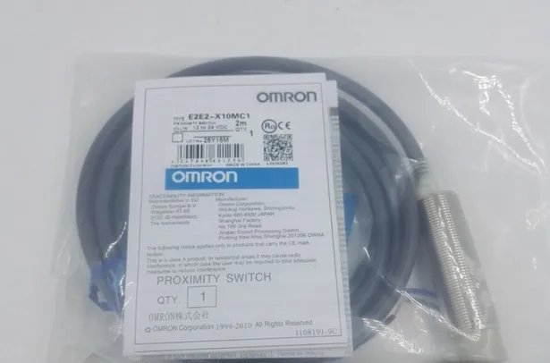 FREE SHIPPING 100% NEW E2E2-X10MC1-M1/ E2E2-X10MC2-M1/ E2E2-X10MB2-M1 Proximity Switch Sensors
FREE SHIPPING 100% NEW E2E2-X10MC1-M1/ E2E2-X10MC2-M1/ E2E2-X10MB2-M1 Proximity Switch Sensors