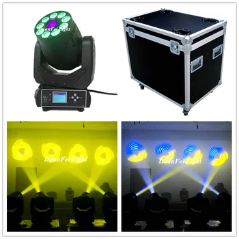 (Flycase) 2pcs led spot 90w moving head lights gobo led moving lights 9x18w 6in1 led wash moving head rgbwa uv
(Flycase) 2pcs led spot 90w moving head lights gobo led moving lights 9x18w 6in1 led wash moving head rgbwa uv