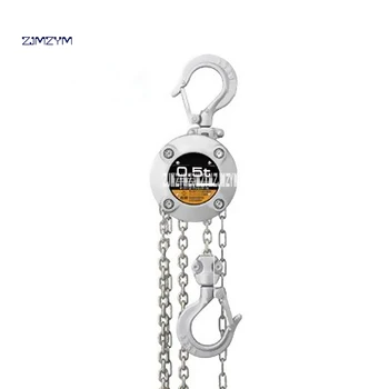 0.5TX3M Lifting Lever Chain Hoist 304 Stainless Steel Industrial 0.5 Tons Chain Block Crane Lifting Sling Material Handling Tool
0.5TX3M Lifting Lever Chain Hoist 304 Stainless Steel Industrial 0.5 Tons Chain Block Crane Lifting Sling Material Handling Tool