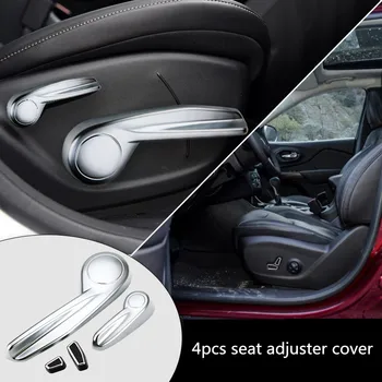 Seat Adjustment Switch Button Decorative Cover Trim For Jeep Cherokee 2014 2015 ABS Silver Car Interior Accessories
Seat Adjustment Switch Button Decorative Cover Trim For Jeep Cherokee 2014 2015 ABS Silver Car Interior Accessories