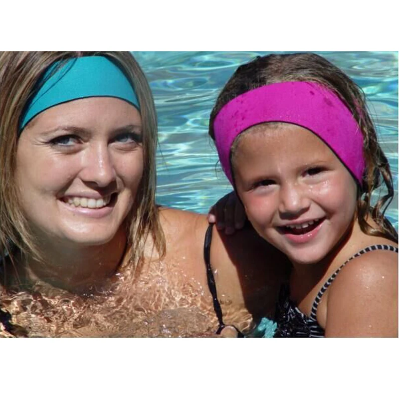 Фото Drop Shipping Children's Adult's Bathing Swimming Ear Head Band Protect Ears Neoprene Wet suit | Спорт и развлечения