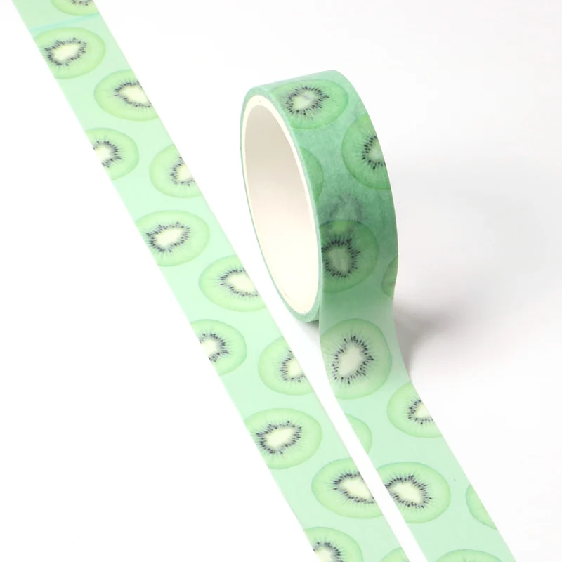 1PC Cute Kiwi Fruit Masking Washi Tape DIY Decorative Adhesive Tape For Diary Scrapbooking Decoration Office School Supplies
1PC Cute Kiwi Fruit Masking Washi Tape DIY Decorative Adhesive Tape For Diary Scrapbooking Decoration Office School Supplies