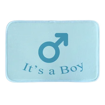 It's A Boy Decorative Indoormat Chilrden's Room Soft Door Mat Short Plush Bathroom Floor Mats Light Blue Carpets
It's A Boy Decorative Indoormat Chilrden's Room Soft Door Mat Short Plush Bathroom Floor Mats Light Blue Carpets