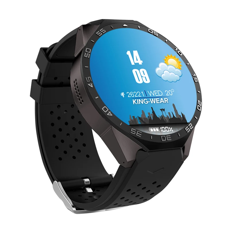 KW88 1.39 inch Touch Screen Smart Watch Heart Rate BT4.0+WiFi GPS 3G Sim Card Sports Men Smartwatch For IOS Android 5.1
KW88 1.39 inch Touch Screen Smart Watch Heart Rate BT4.0+WiFi GPS 3G Sim Card Sports Men Smartwatch For IOS Android 5.1