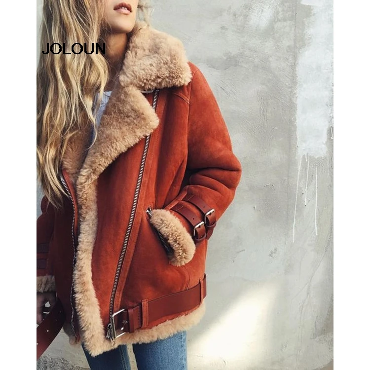 Plus Size Winter Autumn Womens Suede Black Coat Motorcycle Bike Jackets Warm Faux Fur Parka Oversized Top Casaco Feminino 5XL
Plus Size Winter Autumn Womens Suede Black Coat Motorcycle Bike Jackets Warm Faux Fur Parka Oversized Top Casaco Feminino 5XL