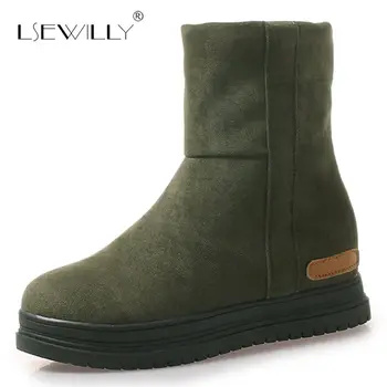 Lsewilly 2018 new winter snow boots women slip on ankle boots round toe platform boots ladies comfortable flat shoes woman S957
Lsewilly 2018 new winter snow boots women slip on ankle boots round toe platform boots ladies comfortable flat shoes woman S957