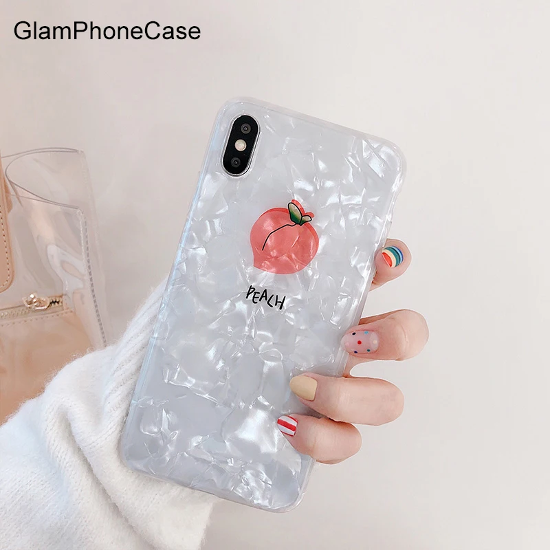 GlamPhoneCase Fritillaria Peach Phone Case For iPhone XS XR Xs Max 6 6S 8 7 Plus White Soft Cover TPU Silicone Back Cases Coque
GlamPhoneCase Fritillaria Peach Phone Case For iPhone XS XR Xs Max 6 6S 8 7 Plus White Soft Cover TPU Silicone Back Cases Coque