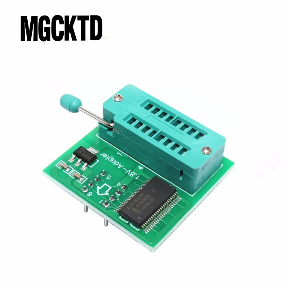 1.8V adapter for Iphone or motherboard 1.8V SPI Flash SOP8 DIP8 W25 MX25 use on programmers TL866CS TL866A EZP2010 EZP2013 CH341
1.8V adapter for Iphone or motherboard 1.8V SPI Flash SOP8 DIP8 W25 MX25 use on programmers TL866CS TL866A EZP2010 EZP2013 CH341