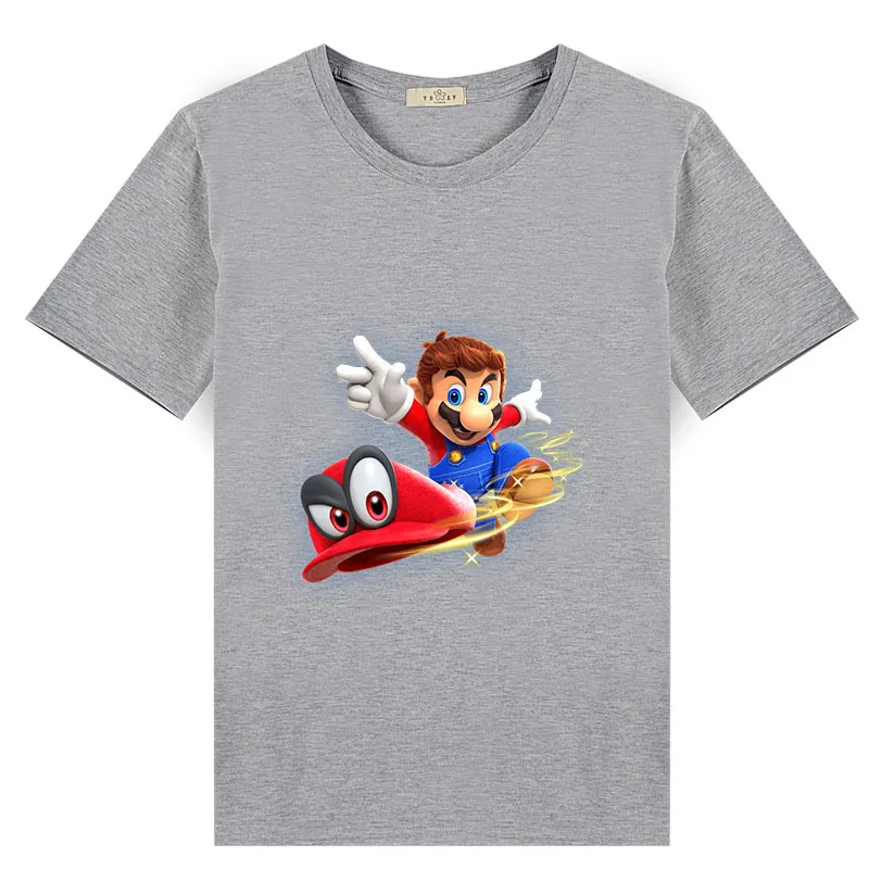Hot super mario odyssey 100% cotton T-shirts Short Sleeve Tops Tee TShirts Clothing for Girl Children
Hot super mario odyssey 100% cotton T-shirts Short Sleeve Tops Tee TShirts Clothing for Girl Children