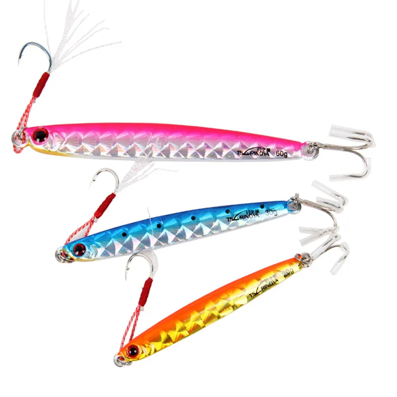 Trulinoya 886F 45g Metal Spoon Boat Fishing Lure VIB Knife Jig Fishing Bait Lead Fish With Fish Hooks
Trulinoya 886F 45g Metal Spoon Boat Fishing Lure VIB Knife Jig Fishing Bait Lead Fish With Fish Hooks