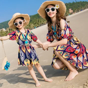 2019 Summer Style Family Matching Outfits mother daughter dresses Bohemia Dress Mother And Daughter Clothes
2019 Summer Style Family Matching Outfits mother daughter dresses Bohemia Dress Mother And Daughter Clothes
